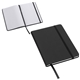 aerial view a black spectrum hard cover journal, image 1 of 2