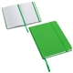 aerial view a green spectrum hard cover journal, image 1 of 2