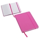 aerial view a raspberry spectrum hard cover journal, image 1 of 2