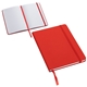 aerial view a red spectrum hard cover journal, image 1 of 2