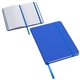aerial view a royal blue spectrum hard cover journal, image 1 of 2