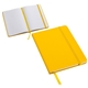 aerial view a yellow spectrum hard cover journal, image 1 of 2