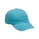 a caribbean blue adams cotton twill essentials pigment - dyed cap