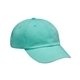 a seafoam adams cotton twill essentials pigment - dyed cap