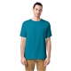 aerial view a ocean depths comfortwash by hanes mens garment - dyed t - shirt, image 1 of 3