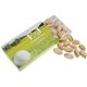a white pistachios in sleeve