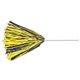 aerial view a group of 10 straw handle unimprinted pom - 500 streamers, image 1 of 3
