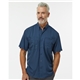 a group of paragon - mens hatteras performance short sleeve fishing shirt