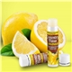 aerial view a citrus promotional lip balm with natural beeswax formula, image 1 of 2