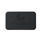 aerial view a black leeman 5000mah power bank, image 1 of 4