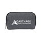 aerial view a black heather leeman versa organizer pouch, image 1 of 5