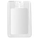 aerial view a white 20 ml hand sanitizer spray, image 1 of 3
