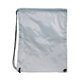 aerial view a grey drawstring with reinforced corners, image 1 of 2