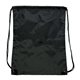 aerial view a black drawstring with reinforced corners, image 1 of 3