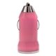 aerial view a pink nugget usb car charger / power adaptor, image 1 of 2