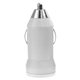 aerial view a white nugget usb car charger / power adaptor, image 1 of 2