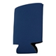 aerial view a navy-blue budget pocket can cooler sleeve holder, image 1 of 2
