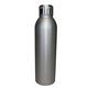 aerial view a metallic silver halcyon(r) 17 oz deluxe bottle, laser engraved, small, image 1 of 2