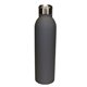 aerial view a gray halcyon(r) 17 oz deluxe bottle, laser engraved, small, image 1 of 2