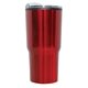 aerial view a red 20 oz ares tumbler, laser, standard, image 1 of 2