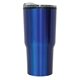 aerial view a blue 20 oz ares tumbler, laser, standard, image 1 of 2