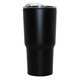 aerial view a black 20 oz ares tumbler, laser, standard, image 1 of 2