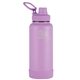 aerial view a lilac takeya(r) 32 oz actives with spout lid, laser, standard, image 1 of 2