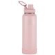 aerial view a blush takeya(r) 40 oz actives with spout lid, laser, standard, image 1 of 2