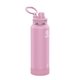 aerial view a pink lavender takeya(r) 40 oz actives with spout lid, laser, standard, image 1 of 3