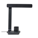 aerial view a black modern office desk lamp, image 1 of 4