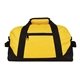 a gold travel jr. two - tone duffle bag