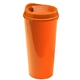 aerial view a orange lid & orange cup the roadmaster - 20 oz travel tumbler with auto sip lid, image 2 of 2