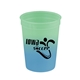 aerial view a green to blue 12 oz cups on the go cool color changing mood cup, image 2 of 2