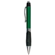 aerial view a green wolverine rubber ergo - gripper pen, image 1 of 2