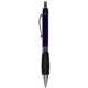 aerial view a purple wolverine rubber ergo - gripper pen, image 1 of 2