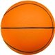 aerial view a orange/black 5 foam basketball, image 1 of 2