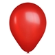 a red 9 metallic latex balloons