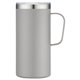 a grey 20 oz double wall ss vacuum tall camping mug