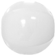 a white 12 solid - color beach ball