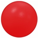 a red 3 squeaky dog toy ball