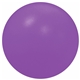 a purple 3 squeaky dog toy ball