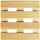 aerial view a wood brown wooden pallet desk coaster, image 1 of 3