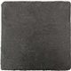 a black/dark gray 1 pack square slate coaster