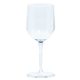 aerial view a clear 11 oz deluxe portable - collapsible wine glass, image 1 of 2