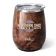 aerial view a black walnut swig(r)14 oz print stemless wine cup, full color digital, image 1 of 2