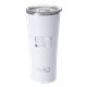 aerial view a diamond white swig(r) 22 oz shimmer tumbler, laser, standard, image 1 of 2