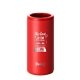a matte red swig(r) 12 oz skinny matte can cooler, laser, premium