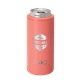 a coral swig(r) 12 oz skinny matte can cooler, laser, premium