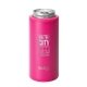 a matte hot pink swig(r) 12 oz skinny matte can cooler, laser, premium