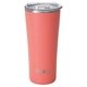 aerial view a coral swig(r) 22 oz matte tumbler, full color digital, image 1 of 2